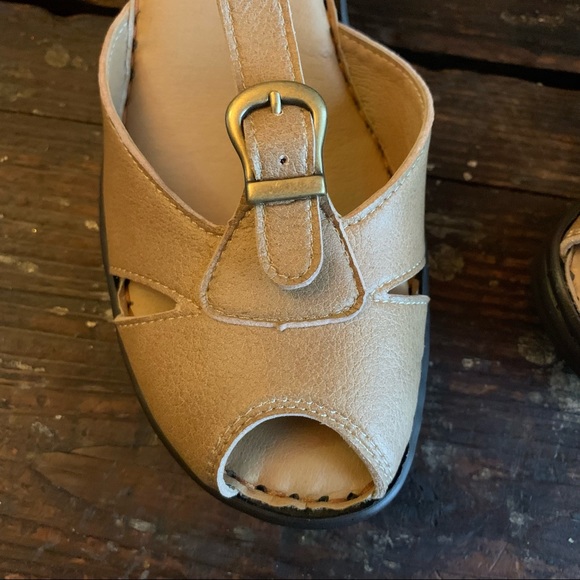 Anthropologie heels | Tastemaker NiB Vegan leather t-strap 3 in heel - Picture 6 of 10